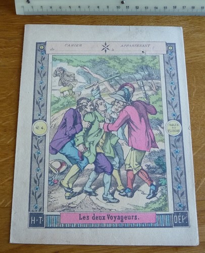 Ancien protège cahier - ancien, protège-cahier