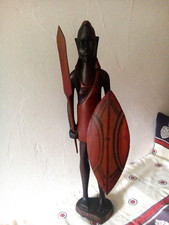 SCULPTURE 46x14cm GUERRIER