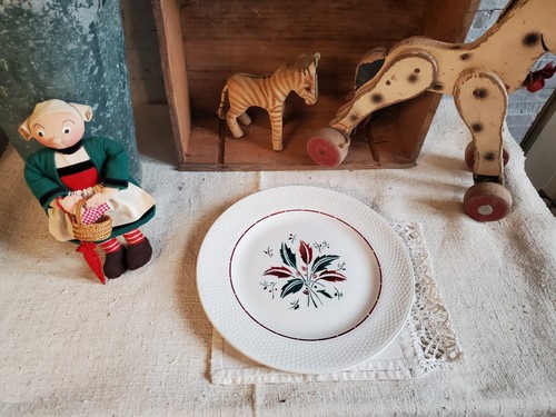 Assiette plate vintage saint - assiette,