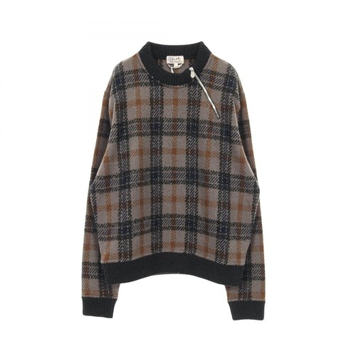 Pull tricot hermes laine à - #m,