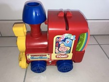 SUPERBE TRAIN TOMY TUNEYVILLE CHOO CHOO AVEC 3 DISQUES FONCTIONNEL