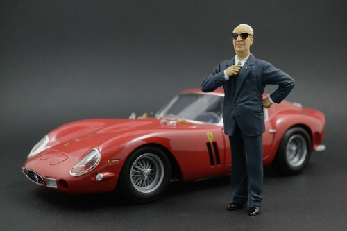 Enzo ferrari figure pour 18 - ferrari,