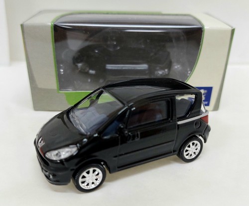 Peugeot 1007 noir 3 - noir, 1/64