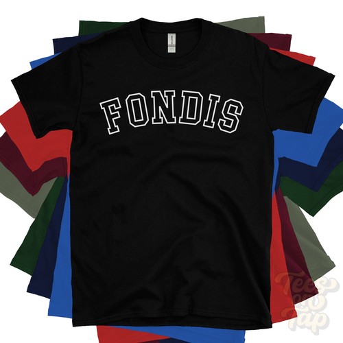 Fondis shirt retro varsity - fondis,