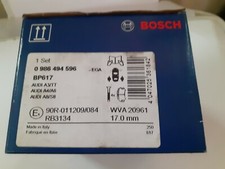 BOSCH 0 986 494 596 Jeu de plaquettes de frein