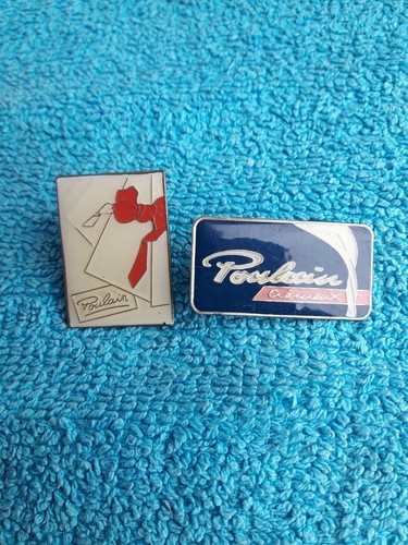 Lot vintage pin s poulain - de, 2