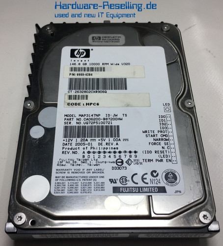 Fujitsu 146 5 scsi - go,