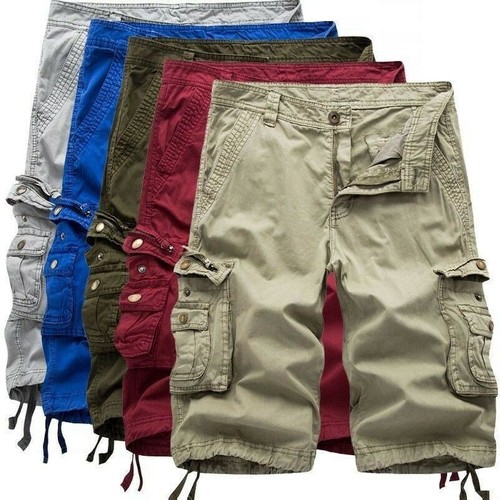 Pantalon cargo court homme - cargo,