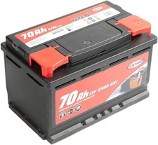 Batterie Auto 70Ah 12V 600A