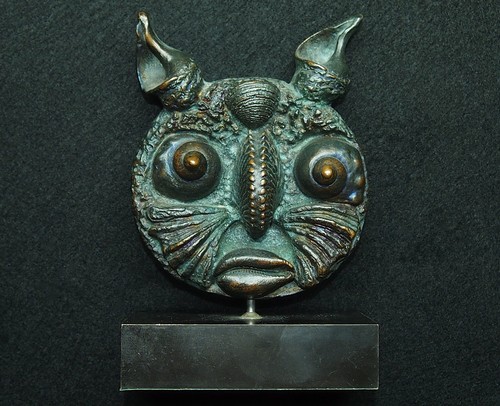 Sculpture bronze médaille art - sculpture,