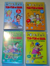 TOM-TOM et NANA - 4 Vhs - ©