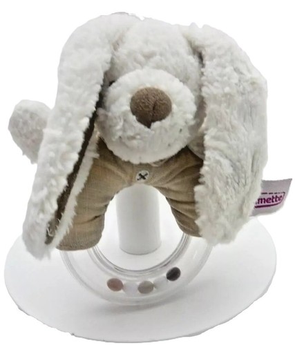 Pommette doudou hochet - pommette, lapin