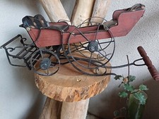 Ancien jouet de collection  calèche miniature 