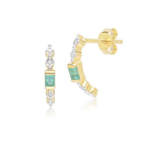 Boucles oreilles demi jonc - boucles, d’oreilles