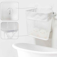 Organisateur Jouet Salle de Bain Enfant avec S��chage Rapide pour Design Maille