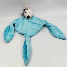 Doudou plat chien gris blanc