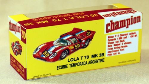 Champion boite création lola - boite,