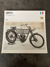 CARTE FICHE MOTO collection