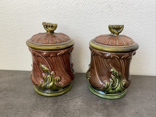 Anciens pot barbotine - 2, en