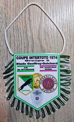 Fanion coupe intertoto 1974 - coupe,