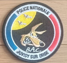 Écusson tissu police BAC