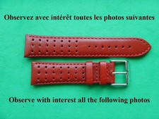 22 mm SOLIDE BRACELET ROUGE