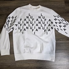 Lufian Mens L Sweatshirt Off