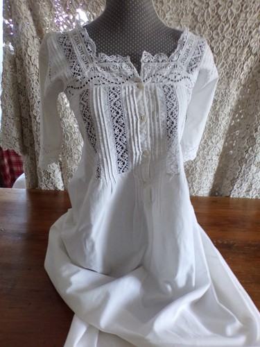 Chemise ancienne monogramme - chemise,