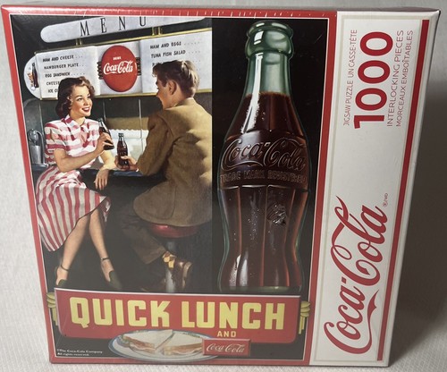 Quick lunch coca cola jigsaw - lunch,