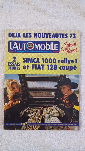 Automobile 311 04 1972 - l'automobile, 04/1972
