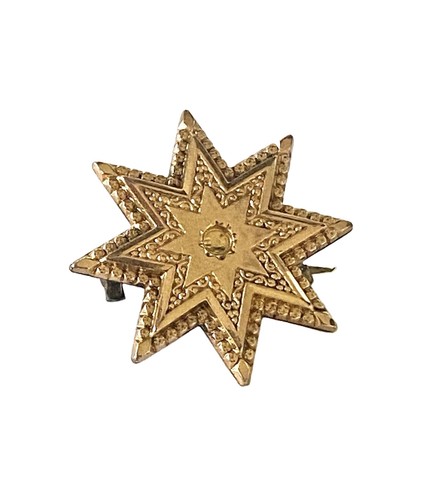 Ancienne petite broche etoile - petite,