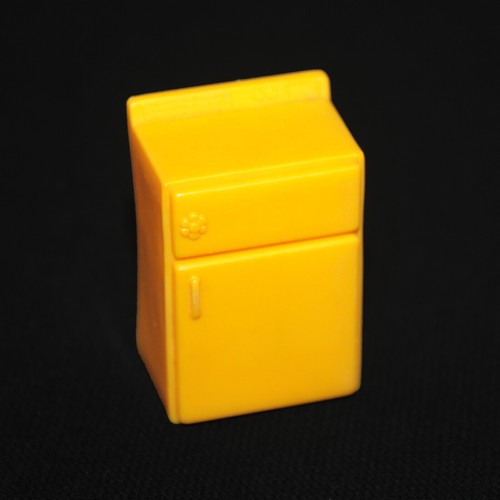 Réfrigérateur frigo jaune - /,