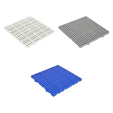 Plancher grillagé respirant