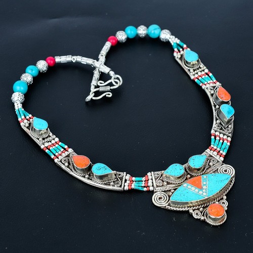 Collier ethnique népalais - , en