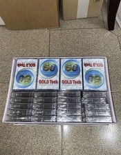 Lot 10 cassette audio vierge Gold Tech 50 Minutes Neuve Sous Blister