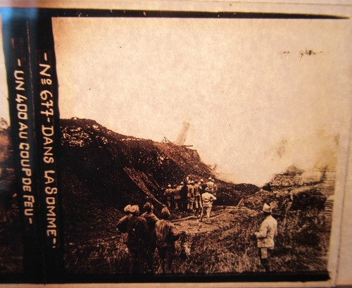 Somme canon 400 coup feu - somme, de