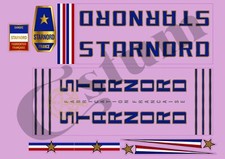 STARN102 STICKERS DECALS STARNORD vélo bike bicycle