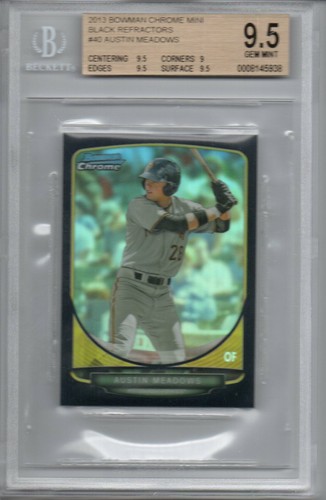 Bgs 2013 bowman chrome - 9.5,