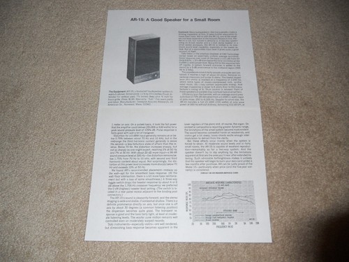 Acoustic research haut - research,