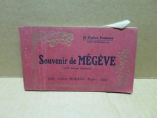 MEGEVE (74) carnet complet de