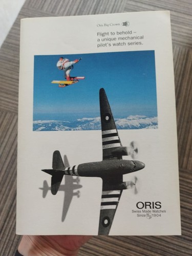 Oris 1999 watch catalog with - 1999,