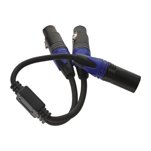 Répartiteur xlr mâle - mâle, à