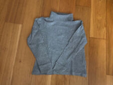 pull gris à col roulé Essentiel - 7/8 ans