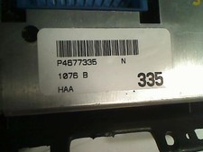 Commande chauffage CHRYSLER VOYAGER 3