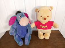 2 Peluches Disney WINNIE l'ourson bouriquet 28cm NICOTOY