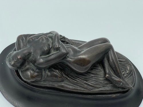 Rare bronze romantique - , james