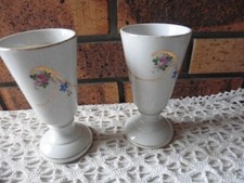 2 ANCIENS MAZAGRANS FRISE DE FLEURS POIDS L UN 52g70 H15,5 CM X 8 CM