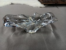 vide poche Cendrier en cristal de Baccarat L 19cm H 6cm