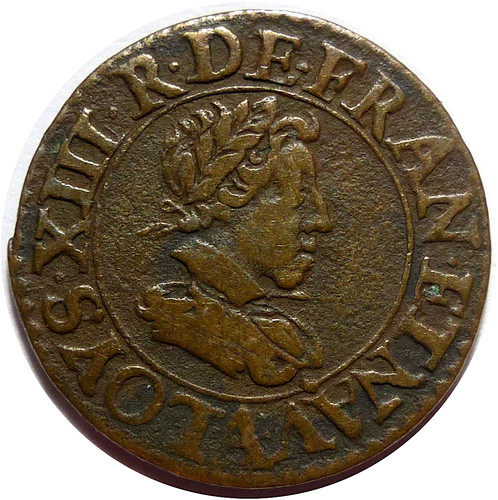 Louis xiii denier tournois - xiii,