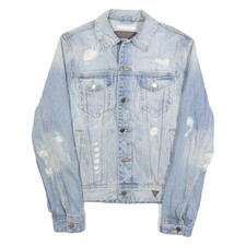 Veste En Jean Bleu Pour Homme